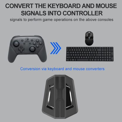 Keyboard And Mouse Converter For PS4/Switch/PS4 Pro/XBOX ONE(Support Audio Models) - Adapter & Cables by buy2fix | Online Shopping UK | buy2fix