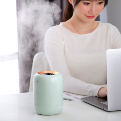 M09 Dual Nozzles Air Humidifier LED Digital Display UV Sterilization Portable Car Humidifier, Product specifications: USB Plug-in  Type(Green) - Home & Garden by buy2fix | Online Shopping UK | buy2fix