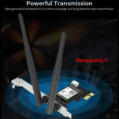 CF-AX200 SE 3000Mbps PCI-E Dual Band Frequency Bluetooth Wireless Network Card - Add-on Cards by COMFAST | Online Shopping UK | buy2fix