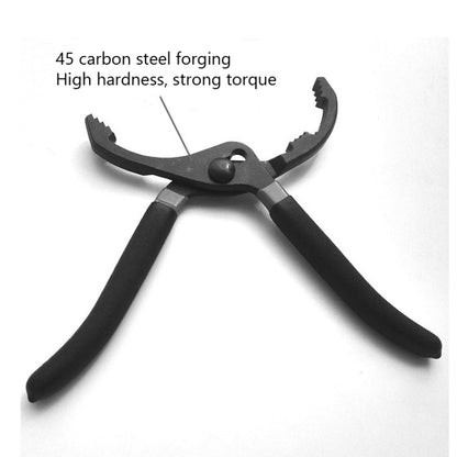 10 Inch Car Repairing Oil Filter Wrench Plier Disassembly Dedicated Clamp Filter Grease Wrench Special Tools - In Car by buy2fix | Online Shopping UK | buy2fix