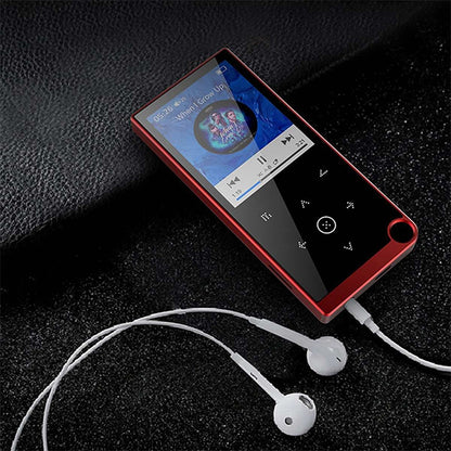 E05 2.4 inch Touch-Button MP4 / MP3 Lossless Music Player, Support E-Book / Alarm Clock / Timer Shutdown, Memory Capacity: 16GB without Bluetooth(Red) - Consumer Electronics by buy2fix | Online Shopping UK | buy2fix