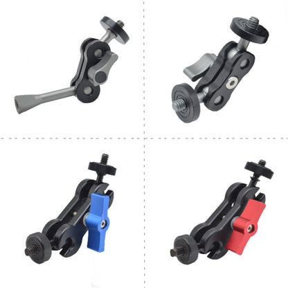 MA-100B Blue YJ Magic Arm Bracket Mount 1/4 inch Ball Head Magic Arm - Camera Accessories by buy2fix | Online Shopping UK | buy2fix