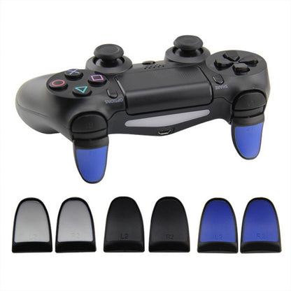 2 Pairs Gamepad Extended Buttons L2R2 Buttons Suitable For PS4(Blue) - Gamepads by buy2fix | Online Shopping UK | buy2fix