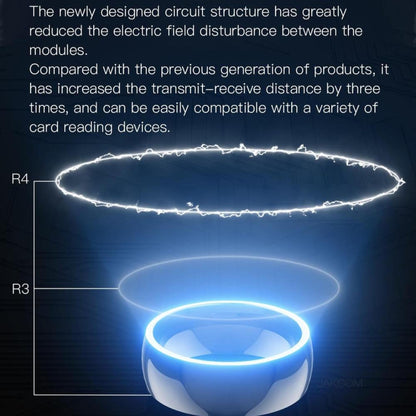 JAKCOM R4 Smart Ring Multifunctional Lord Of The Rings, Size: 70mm for Apple & Android(Number 12) - Smart Wear by JAKCOM | Online Shopping UK | buy2fix