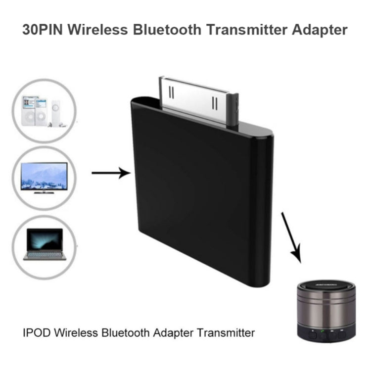 IPF01 30 Pin Bluetooth4.1 Audio Transmitter For IPod Random Colour Delivery - Apple Accessories by buy2fix | Online Shopping UK | buy2fix