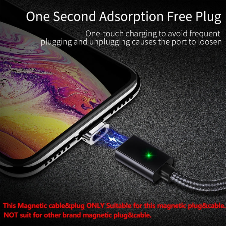 2 PCS ESSAGER Smartphone Fast Charging Data Transmission Cable with Magnetic USB-C / Type-C Connector, Cable Length: 2m(Silver) - Mobile Accessories by buy2fix | Online Shopping UK | buy2fix