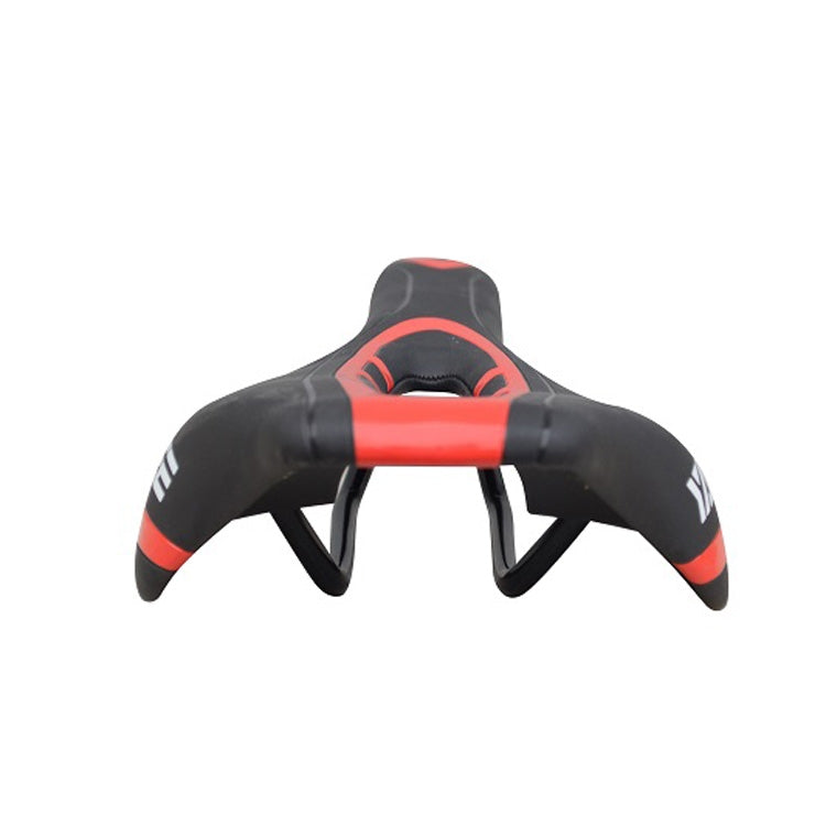 YAFEE Mountain Bike Saddle Mountain Bike Seat Hollow Bicycle Seat(Red) - Outdoor & Sports by YAFEE | Online Shopping UK | buy2fix