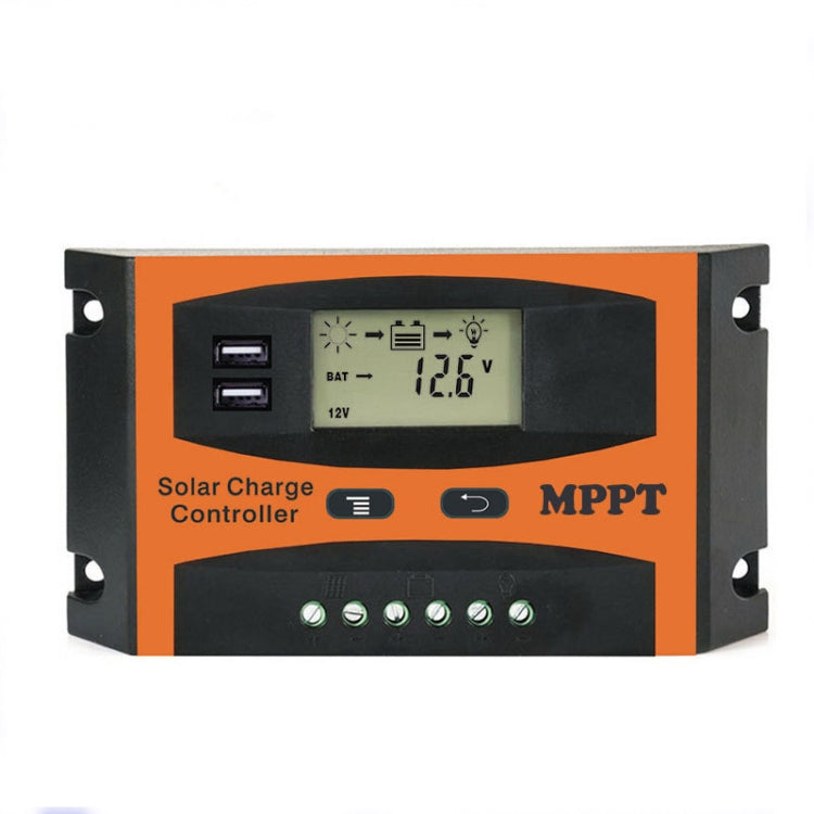 MPPT 12V/24V Automatic Identification Solar Controller With USB Output, Model: 60A - Consumer Electronics by buy2fix | Online Shopping UK | buy2fix