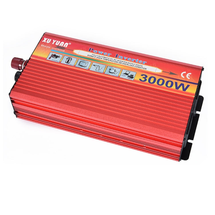 XUYUAN 3000W Car Inverter Car Home Power Converter, Specification: 12V to 220V -  by XUYUAN | Online Shopping UK | buy2fix