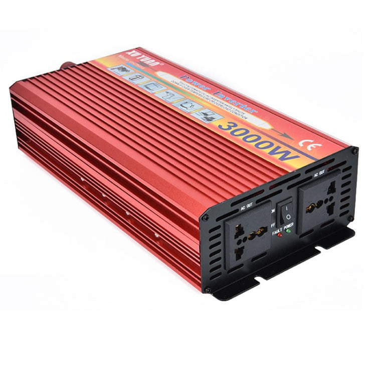 XUYUAN 3000W Car Inverter Car Home Power Converter, Specification: 12V to 220V -  by XUYUAN | Online Shopping UK | buy2fix