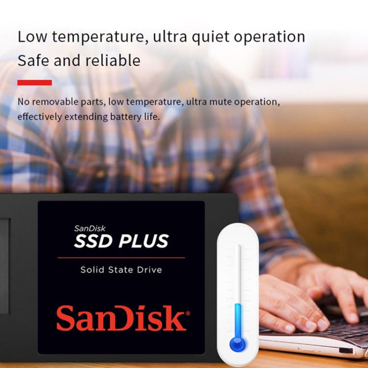 SanDisk SDSSDA 2.5 inch Notebook SATA3 Desktop Computer Solid State Drive, Capacity: 480GB - External Solid State Drives by SanDisk | Online Shopping UK | buy2fix