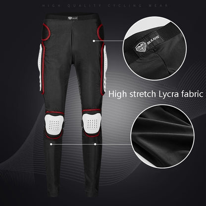 SULAITE Motorcycle Cross-Country Riding Trousers Protective Hip Pants, Specification: L(Black) - Protective Gear by SULAITE | Online Shopping UK | buy2fix