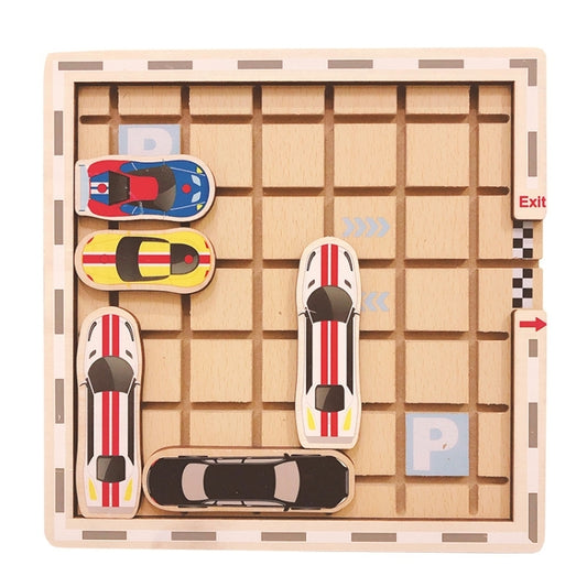 Moving Car Game Children Educational Logical Thinking Training Wooden Parent-Child Interaction Toy - Puzzle Toys by buy2fix | Online Shopping UK | buy2fix