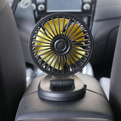 F409 Car Fan General Car Shaking Head Fan(USB Interface 5V) - Heating & Fans by buy2fix | Online Shopping UK | buy2fix