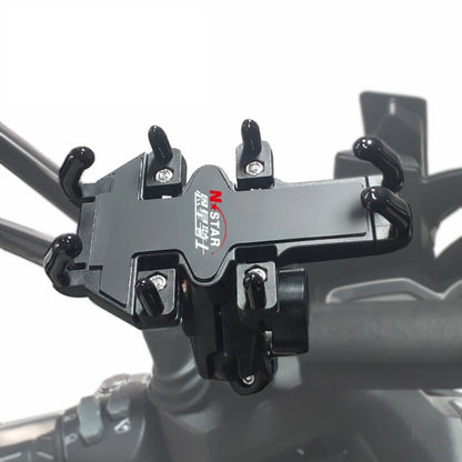 N-STAR Motorcycle Bicycle Composite Version Of Mobile Phone Bracket Multifunctional Accessories Lightweight Riding Equipment(Crooked Ball Head) - Holders by N-STAR | Online Shopping UK | buy2fix