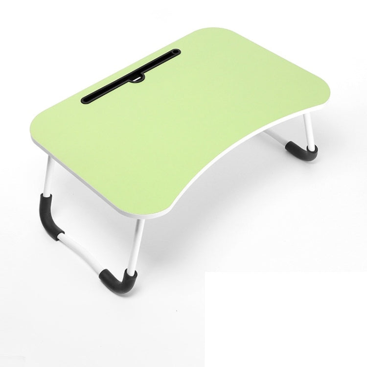 USB Folding Computer Desk With Fan & Lamp, Size: 60x40x28cm(Eye Grotection Green) - Computer & Networking by buy2fix | Online Shopping UK | buy2fix