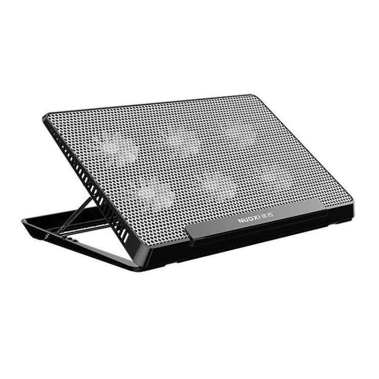 NUOXI X8 Aluminum Alloy Notebook Radiator Computer Multi-File Adjustment Bracket(Black) - Computer & Networking by NUOXI | Online Shopping UK | buy2fix