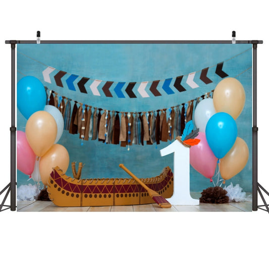 2.1m x 1.5m One Year Old Birthday Photography Background Cloth Birthday Party Decoration Photo Background(573) - Camera Accessories by buy2fix | Online Shopping UK | buy2fix