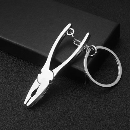 10 PCS Tool Metal Keychain Car Key Ring Pendant, Colour: X-396 Vise - Key Rings by buy2fix | Online Shopping UK | buy2fix