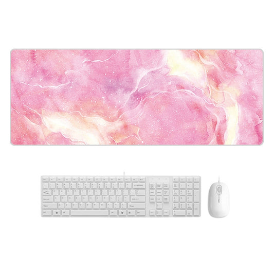 300x800x5mm Marbling Wear-Resistant Rubber Mouse Pad(Fresh Girl Heart Marble) - Mouse Pads by buy2fix | Online Shopping UK | buy2fix