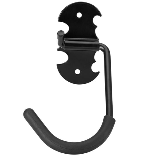 2 PCS Bicycle Butterfly Wall Hanging Hook Parking Rack Hanging Wall Bicycle Display Stand(Wide Version Black) - Retaining Clips by buy2fix | Online Shopping UK | buy2fix