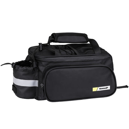 Rhinowalk Riding Equipment Bicycle Rear Bag, Colour: RK6200B Matt Black - Bicycle Bags by Rhinowalk | Online Shopping UK | buy2fix