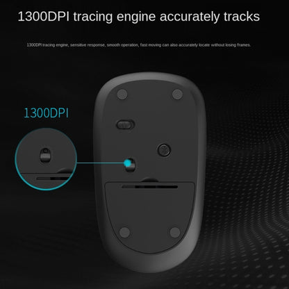 Rapoo M200G 1300 DPI 3 Keys Silent Wireless Mouse(Gray) - Wireless Mice by Rapoo | Online Shopping UK | buy2fix