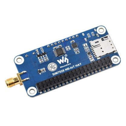 Waveshare 25349 SIM7028 NB-IoT HAT For Raspberry Pi, Supports Global Band NB-IoT Communication - Raspberry Pi Accessories by Waveshare | Online Shopping UK | buy2fix