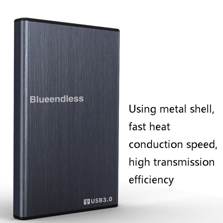 Blueendless U23T 2.5 inch Mobile Hard Disk Case USB3.0 Notebook External SATA Serial Port SSD, Colour: Blue - HDD Enclosure by Blueendless | Online Shopping UK | buy2fix