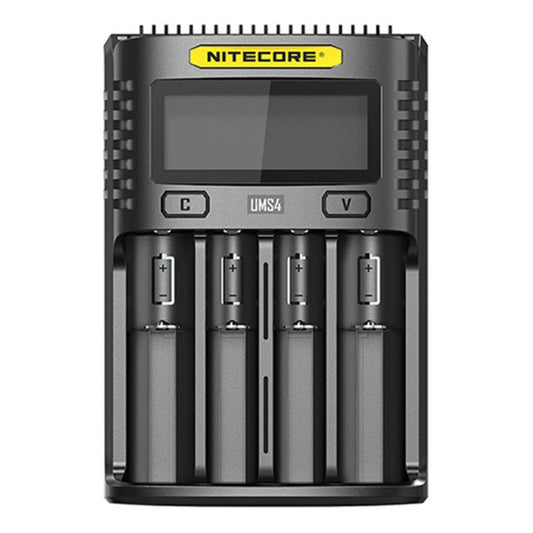 NITECORE Smart LCD Display Automatically Activates Repair USB 4-Slot Charger(UM4) - Charger & Converter by NITECORE | Online Shopping UK | buy2fix