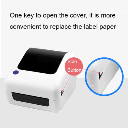 100mm Express Order Printer Thermal Self-adhesive Label Printing Machine, Style:IP486BT(US Plug) - Consumer Electronics by buy2fix | Online Shopping UK | buy2fix