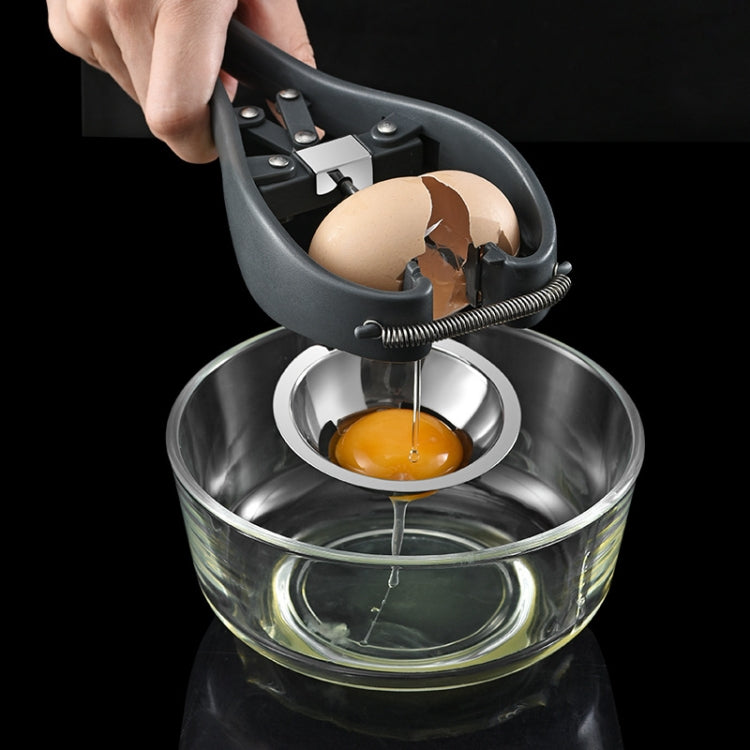 304 Stainless Steel Egg Opener Egg White Separator Kitchen Tool - Gadgets by buy2fix | Online Shopping UK | buy2fix