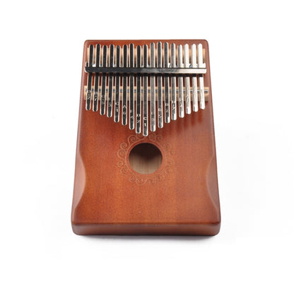 17-Tone Thumb Piano Kalimba Beginners Introduction Finger Piano, Colour: Brown - Keyboard Instruments by buy2fix | Online Shopping UK | buy2fix