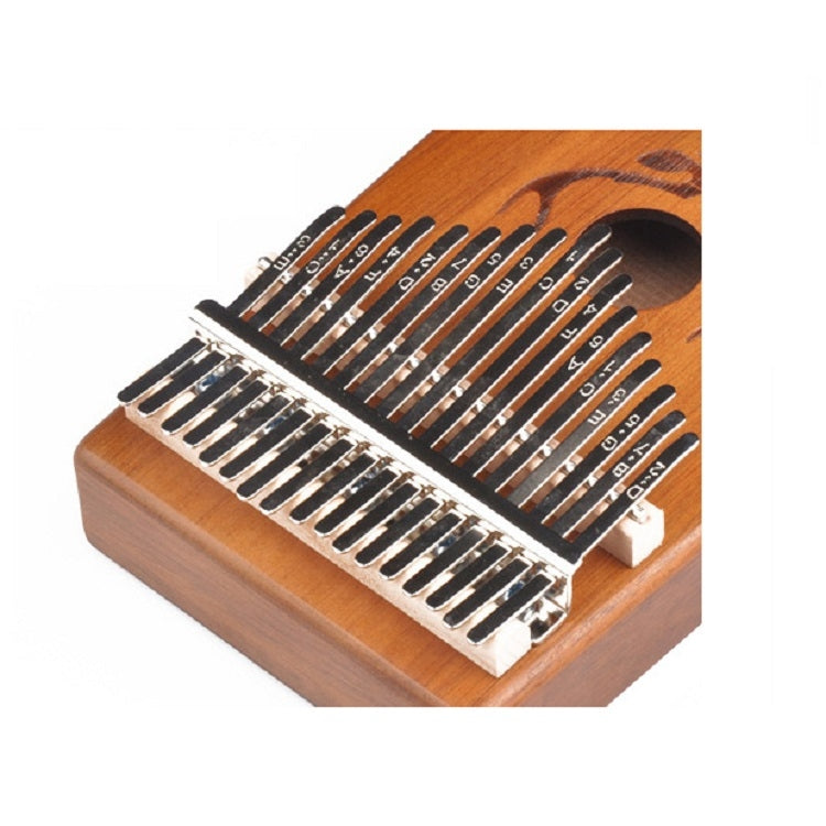 17-Tone Beginner Finger Piano Deer Head Kalimba Thumb Piano(Wooden Kit) - Keyboard Instruments by buy2fix | Online Shopping UK | buy2fix