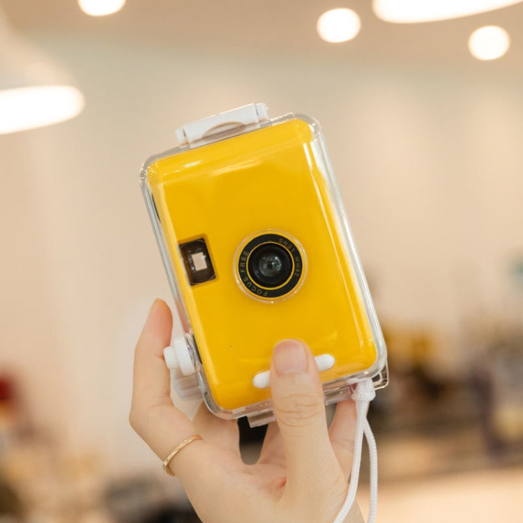 Cute Retro Film Waterproof Shockproof Camera With Disposable Film(All White Shell) - Consumer Electronics by buy2fix | Online Shopping UK | buy2fix