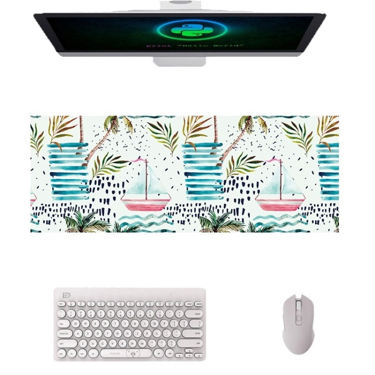 800x300x2mm  Office Learning Rubber Mouse Pad Table Mat(14 Tropical Rainforest) - Mouse Pads by buy2fix | Online Shopping UK | buy2fix