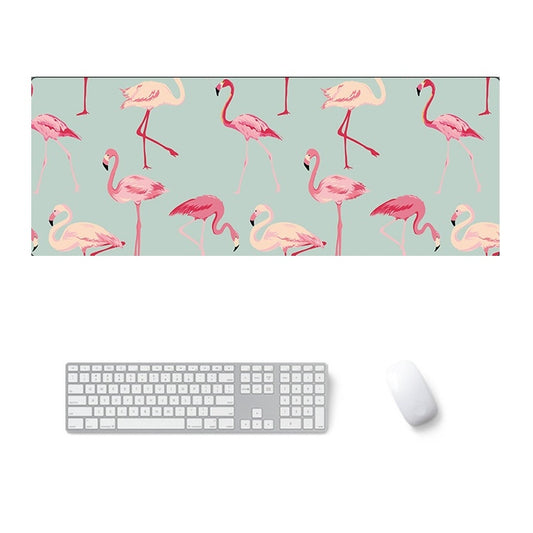 800x300x5mm Office Learning Rubber Mouse Pad Table Mat(5 Flamingo) - Mouse Pads by buy2fix | Online Shopping UK | buy2fix