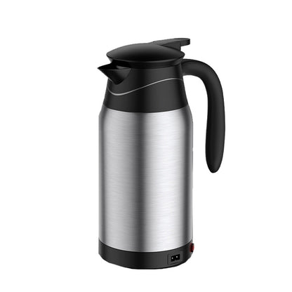 Car Heating Cup Electric Heating Cup Kettle(12V Steel Color) - In Car by buy2fix | Online Shopping UK | buy2fix