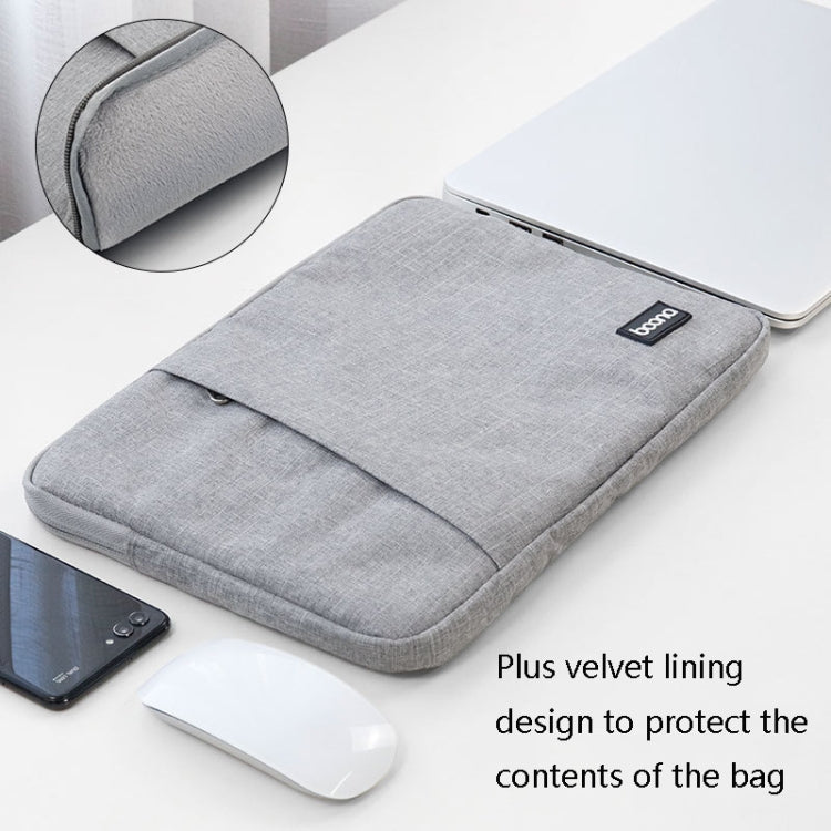 Baona Laptop Liner Bag Protective Cover, Size: 15 inch(Gray) - 15 inch by Baona | Online Shopping UK | buy2fix