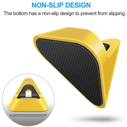 2 PCS DOBE TNS-19062 Host Charging Bottom Portable Triangle Game Console Charger For Switch / Lite(Yellow) - Charger & Power by DOBE | Online Shopping UK | buy2fix