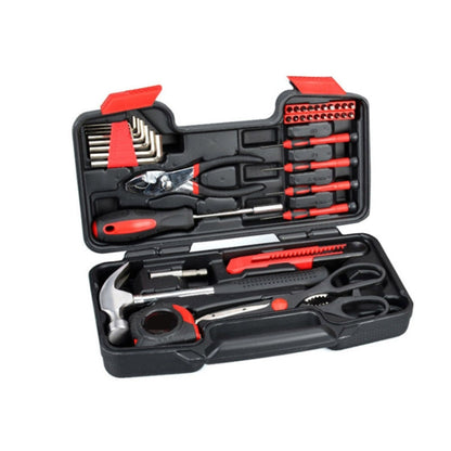 39 In 1 9639 Carbon Steel Auto Repair Tool Set Household Hardware Combination Tool Box - In Car by buy2fix | Online Shopping UK | buy2fix