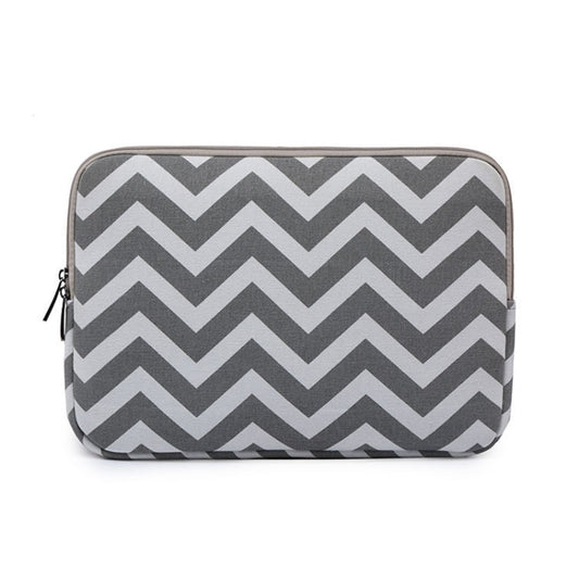 LiSEN LS-525 Wavy Pattern Notebook Liner Bag, Size: 12 inches(Gray) - 12.1 inch by LiSEN | Online Shopping UK | buy2fix