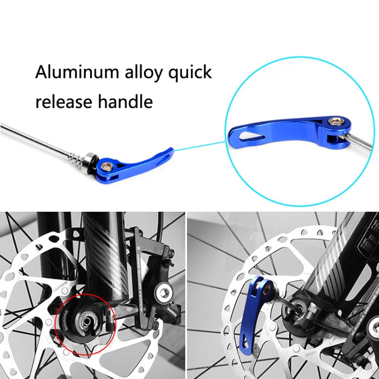 3 Sets BG-M5147 Mountain Bike Hub With Long Quick Release Lever(Silver) - Outdoor & Sports by buy2fix | Online Shopping UK | buy2fix