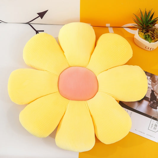 Small Daisy Flower Soft Elastic Cushion Pillow 72cm(Yellow) - Cushions & Pillows by buy2fix | Online Shopping UK | buy2fix