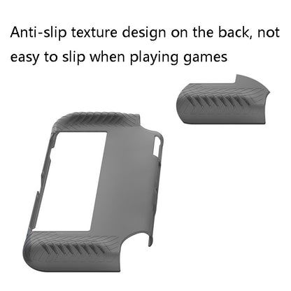 KJH NS-063 Game Console TPU Protective Shell Consoles Anti-Skid Anti-Fall Protective Cover For Switch OLED(Transparent) - Cases by KJH | Online Shopping UK | buy2fix