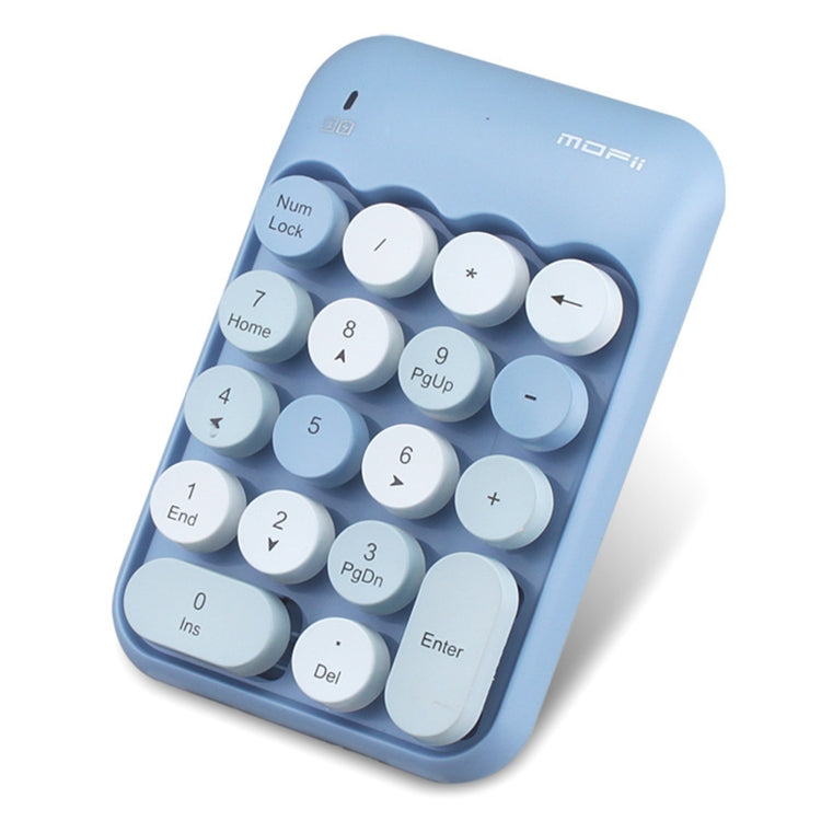 MOFii X910 2.4G 18 Keys 1600 DPI Wireless Numeric  Keypad(Blue) - Wireless Keyboard by MOFii | Online Shopping UK | buy2fix