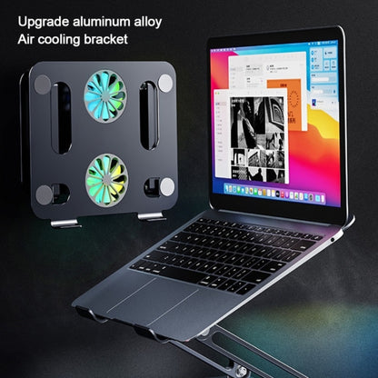 BONERUY P43F Aluminum Alloy Folding Computer Stand Notebook Cooling Stand, Colour: Grey - Computer & Networking by BONERUY | Online Shopping UK | buy2fix