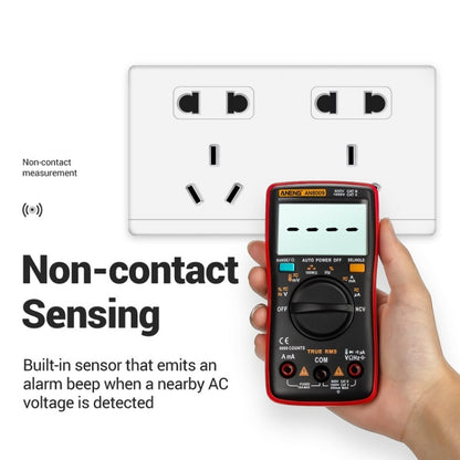 ANENG AN8009 NVC Digital Display Multimeter, Specification: Standard(Orange) - Consumer Electronics by ANENG | Online Shopping UK | buy2fix