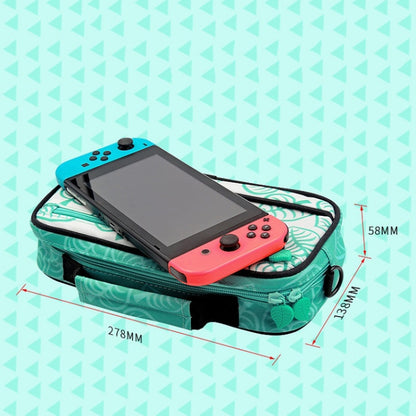 iplay Game Console Portable Shoulder Bag For Switch Console / Switch Lite / Joy-Con Handle(Green) - Bags by iplay | Online Shopping UK | buy2fix