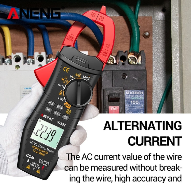 ANENG ST192 600A DC Current Multifunctional AC And DC Clamp Digital Meter - Consumer Electronics by ANENG | Online Shopping UK | buy2fix